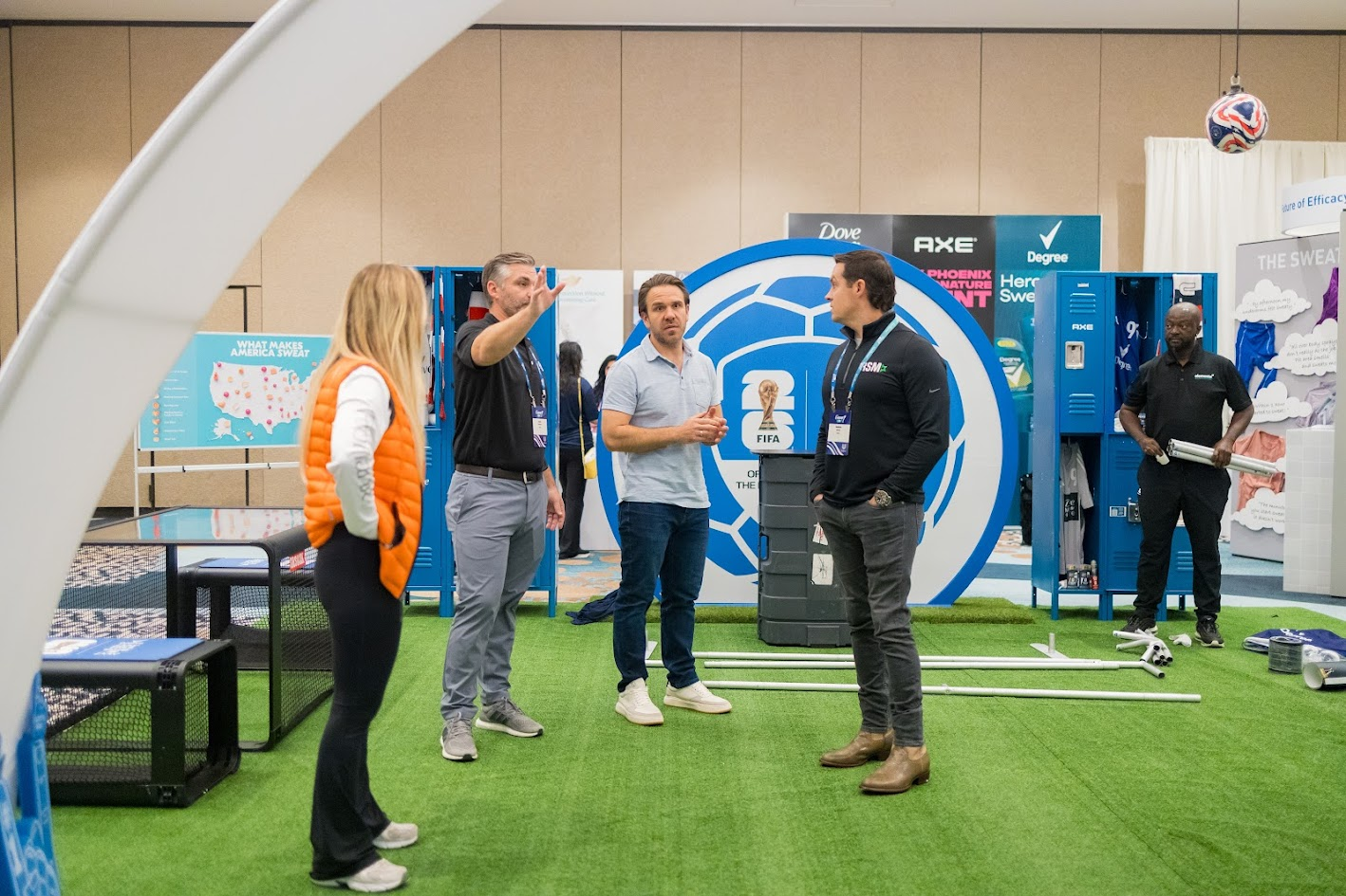 Sports-themed activation